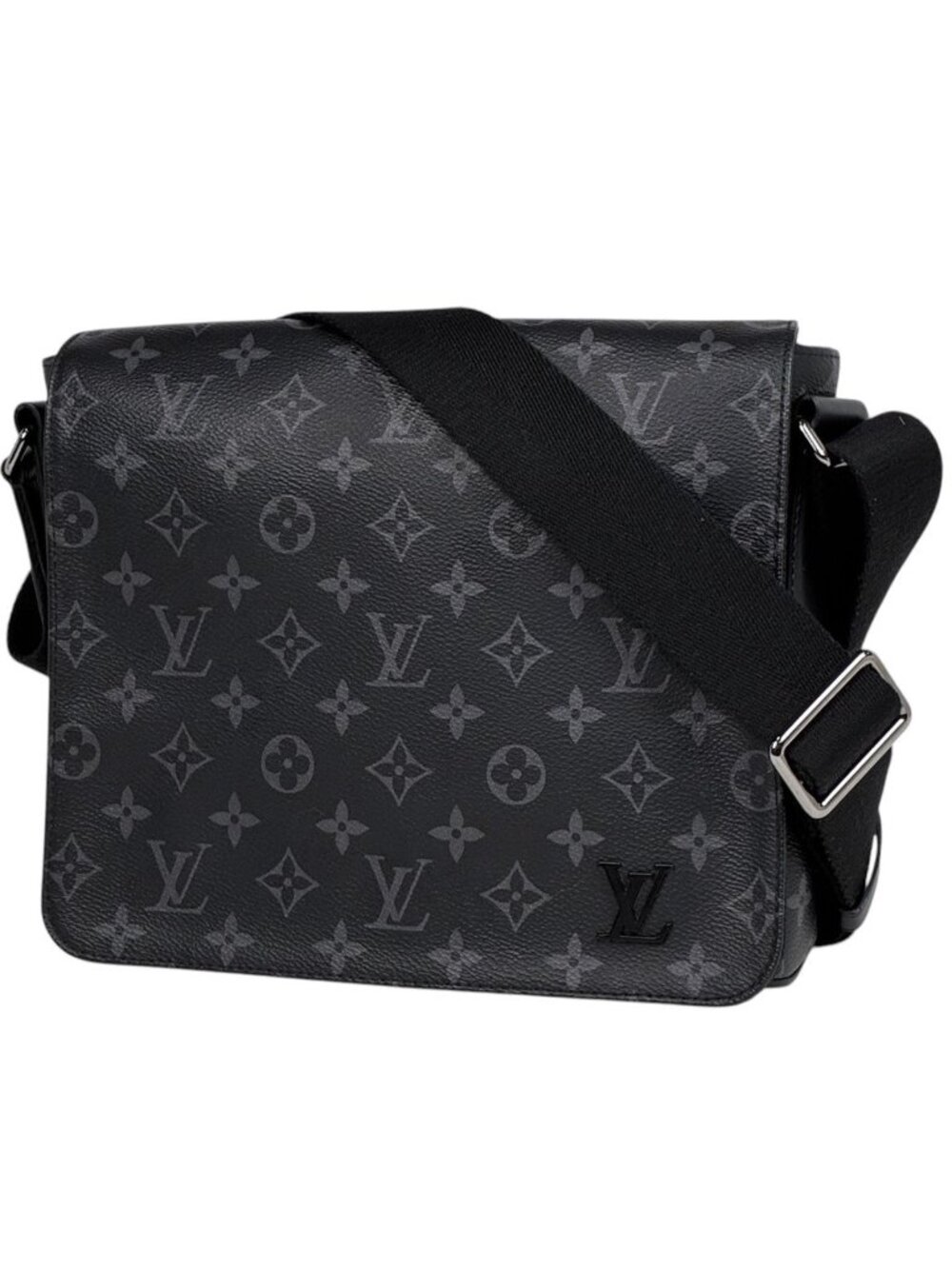 Louis Vuitton District PM NM Shoulder Bag Monogram Eclipse Noir